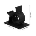 thumbnail image 2 of MLINS 100pcs Adjustable Adhesive Cable Clips Cord Holder For Wall Plastic Cable Clamps For Wire Management Mounting Clips, 2 of 8