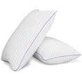 thumbnail image 1 of Juego de 2 almohadas VAINOC, tamaño king, relleno de microfibra, 50 x 90 cm, 1 of 9