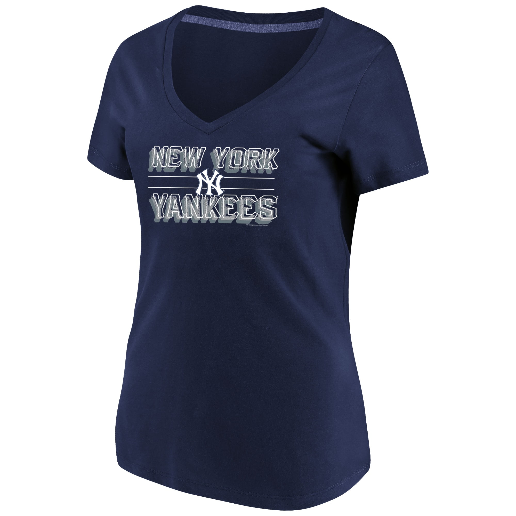 Buy NY Yankees Womens Plus Size V-Neck T-Shirt at Ubuy Zambia