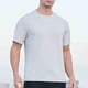 thumbnail image 5 of Tops para hombre, blusas y camisas de manga corta con cuello redondo para hombre, camisetas casuales holgadas deportivas transpirables de media manga de color liso para hombre, blusas de manga corta c, 5 of 6