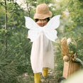 thumbnail image 1 of Ailes de Papillon pour Filles Ailes de Fée pour Fêtes à Thème de Carnaval Jeu de Rôle Blanc, 1 of 10