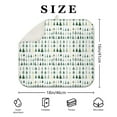 thumbnail image 4 of Green Christmas Tree Pattern Dish Drying Mat for Kitchen 1 Pack, Ultra Absorbent Microfiber Dishes Drainer Mats,16x18in(41x46cm), 4 of 6