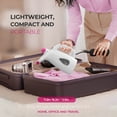 thumbnail image 6 of Riousery 800W Handheld Garment Steamer, Portable Clothes Steamer for Travel & Home, 20s Fast Heat-Up Fabric Steamer with 7oz Water Tank, Auto Shut-Off, White, 6 of 8