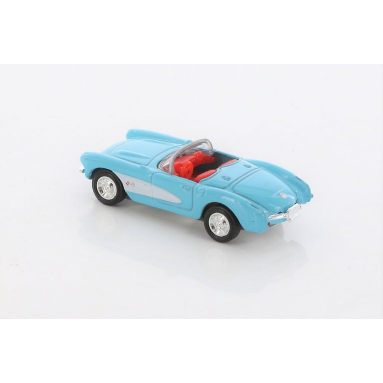 1957 Chevy Corvette, Turquoise Welly 52054G-D 1/60 scale