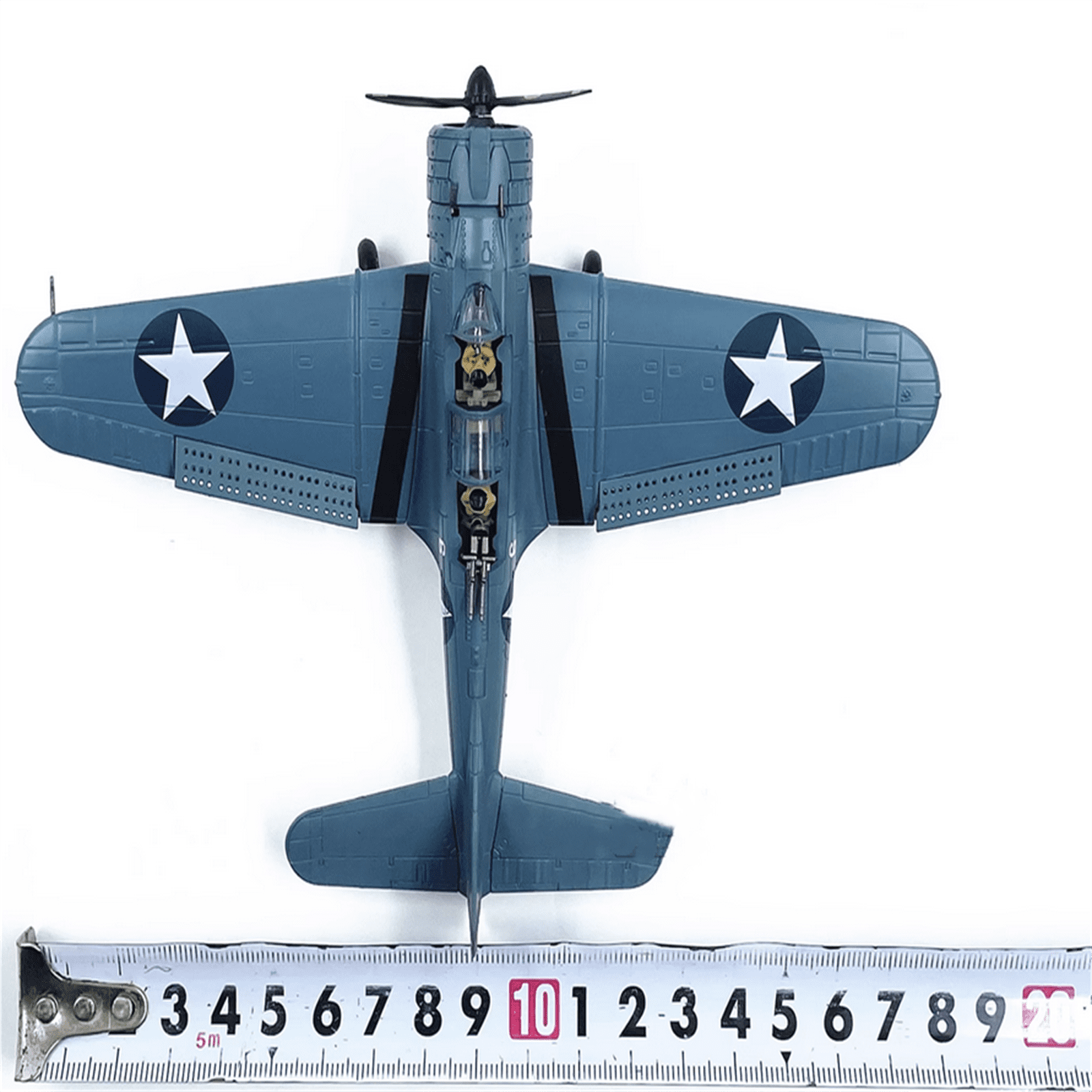 1:72 Scale US SBD-3 Dive Bomber Alloy Aircraft Model Accurate Collectible, for Display and Collection Gifts