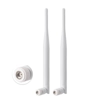 Eightwood WiFi Antenna 2.4GHz 5GHz 5.8GHz Dual Band WLAN RP-SMA Male ...