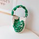 thumbnail image 5 of Bolso de lona Estética - Bolso de compras escolar para mujer con bandolera Bolso de lona con forma de cubo y gato, 5 of 6