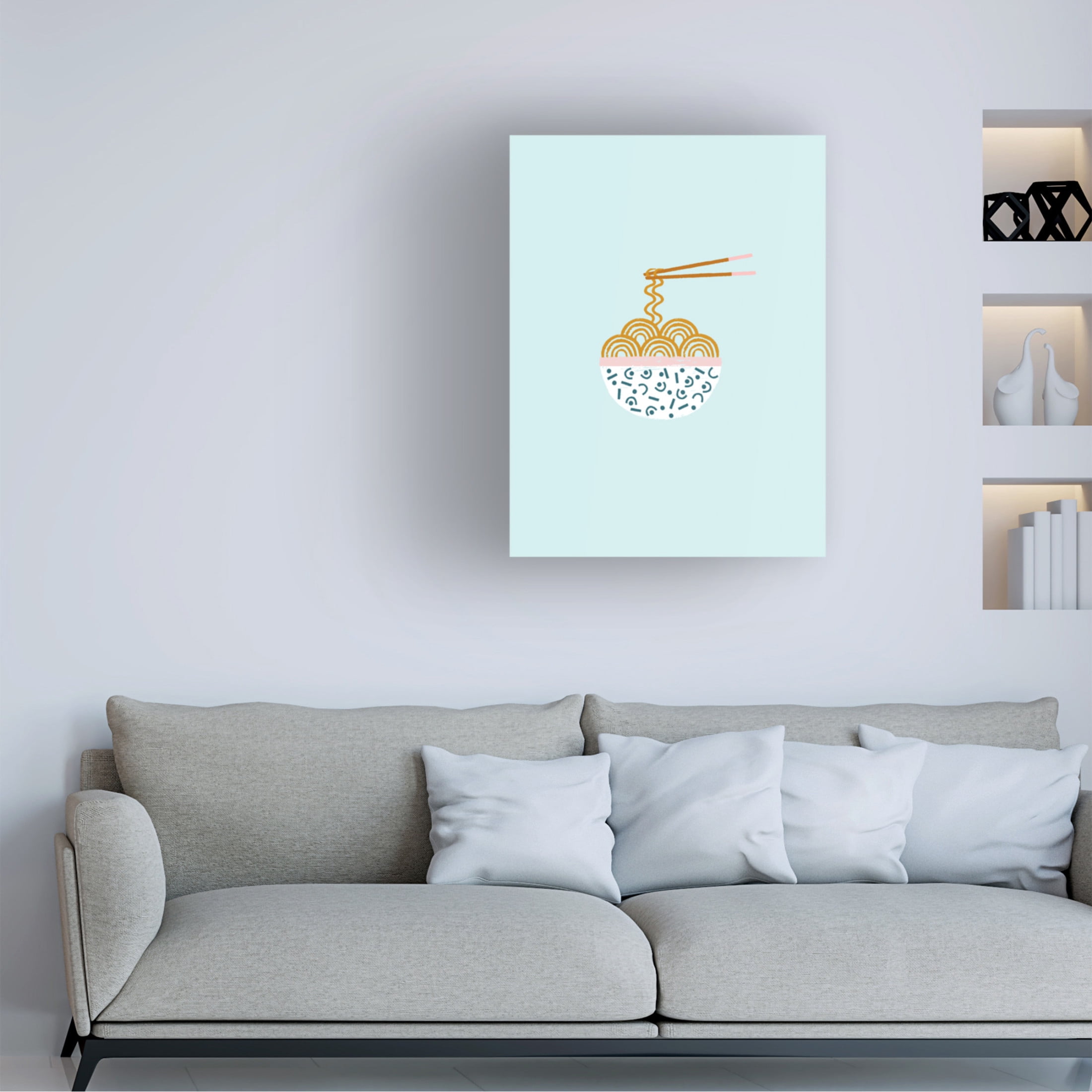 Trademark Fine Art Aislinn Simmonds Ramen Canvas Wall Art