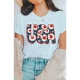 thumbnail image 3 of Floral USA Graphic T Shirts, 3 of 10