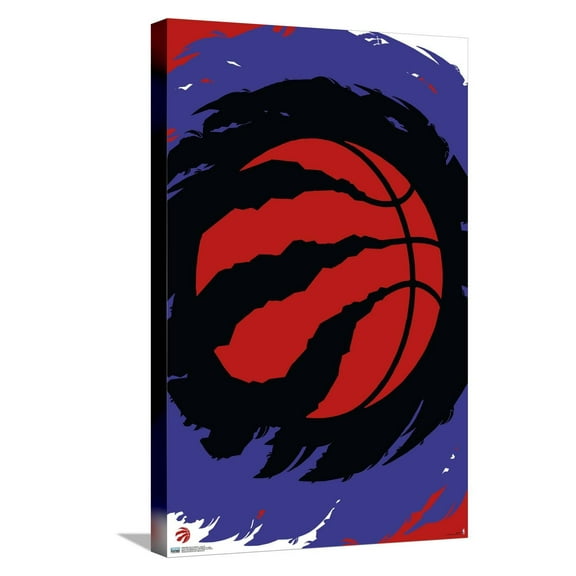 NBA Toronto Raptors - Logo 20 Canvas Wall Poster, 14.725" x 22.375"