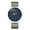 Blue/Two-Tone, variant on Bulova Classic Mens Quartz Ana;og Wristwatch Stainless Steel Watch in Silver, Gold and Blue.