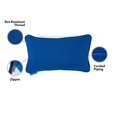 thumbnail image 3 of Covermates Throw Pillow - Weather Resistant, Full Side Zipper, LuxeGuard Collection, Royal Blue, 3 of 7