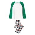 thumbnail image 6 of Meihuid Christmas Family Matching Pajamas Set Cute Santa Print Tops and Pants Pajama PJS Sets Sleepwear for Family, 6 of 10