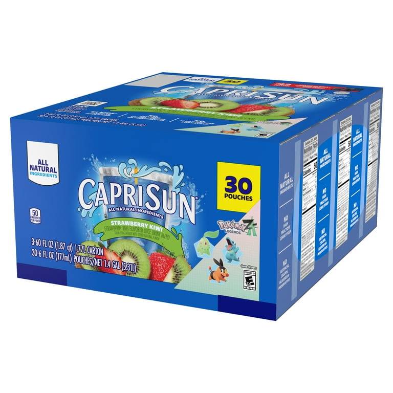 3 pack) Capri Sun Strawberry Kiwi Naturally Flavored with other
