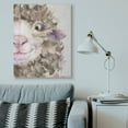 thumbnail image 2 of Stupell Industries Sheep Head Animal Watercolor Painting Super Canvas Wall Art by George Dyachenko, 2 of 6