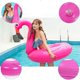 thumbnail image 4 of Tubo flotador inflable para piscina para fiesta, flotador rosa, para mayores de 9 años, 4 of 5