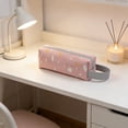 thumbnail image 4 of Virelaxpo Minimalist Canvas Pencil Case Large Capacity Stationery Organizer with Zipper Closure, for Office Everyday Use, 4 of 7
