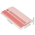 thumbnail image 3 of Pet Hair Remover Brush Soft Rubber Comb Mini Washable Cleaning Tool for Cats Dogs Couch Carpet Furniture Dog Hair Removal Bathing Brush, 3 of 7
