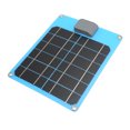 thumbnail image 1 of Portable USB Solar Panel Charger 6W 5V Monocrystalline Module for Backpacking Hiking with Efficient and Intelligent Charging, IP67 Waterproof, 1 of 7