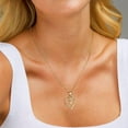 thumbnail image 3 of Turandoss 14K Gold Plated Cz Initial Love Heart Pendant Necklaces for Women Girls Letter A-Z Pendant Chain Graduation Wedding Birthday Jewelry Gifts for Teen Kids Mom Wife Bride Age, 3 of 8