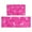 Pink Ribbon Pattern-1, variant on Pink Ribbon Pattern Kitchen Rugs Sets Of 2,Anti Fatigue Kitchen Mat Rugs Non Slip Washable,Decorative Kitchen Floor Mats for Kitchen,Sink,Laundry,17"x30" 17"x47"