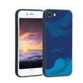thumbnail image 1 of Compatible with iPhone 7 Phone Case, Blue-Wave-Aesthetic-Artwork-98 Case Silicone Protective for Teen Girl Boy Case for iPhone 7, 1 of 1