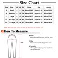 thumbnail image 2 of Pantalons pour Femmes Taille Haute Mode Décontractée Femmes Solide Span Dames Taille Haute Pantalons Larges Pantalons de Yoga Pantalons Complets Liquidation, 2 of 3