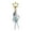 Blue, variant on Multicolor Acrylic Star Wind Chimes Charm Decorative Key Ring CCD Camera Strap Phone Chain Jewelry For Women Teens