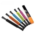 thumbnail image 2 of Orange M4 Gear Muscle Massager - Sharp Teeth Deep Tissue Relief, Non-Slip Wrap Grip, Durable Portable Fitness Tool for Post-Workout Relaxation, Yoga & Sports Recovery On-the-Go, 2 of 6
