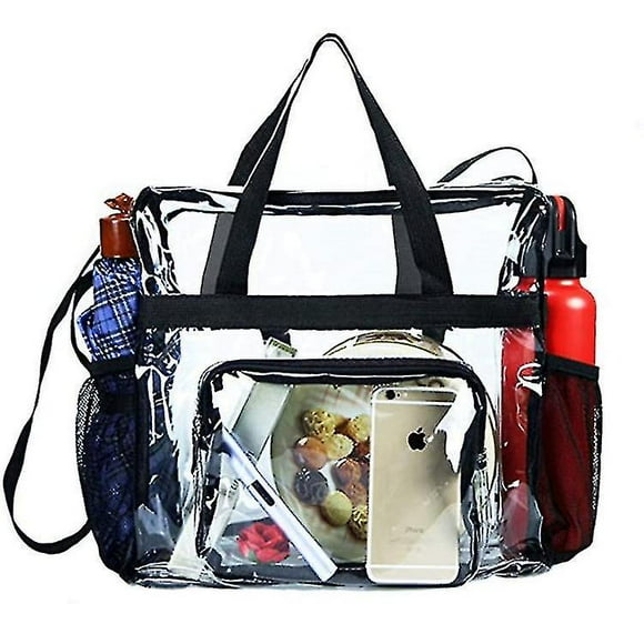 Clear Bag Stadium Approved, Transparent Clear Tote Bag ,12 X12 X6
