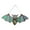 L E, variant on sunsanly Halloween Hanging Glass Suncatcher Decoration Acrylic 2D Bat Ornament Gothic Car Rearview Mirror Decor for Home Window Wall Car
