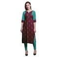 thumbnail image 1 of Bimba Tunique Droite en Coton pour Femmes Kurta Imprimée Tenue d'Été Kurti-Grand, 1 of 6