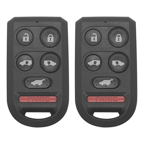 2 For 2005 - 2010 Honda Odyssey Key Fob Remote OUCG8D-399H-A 6 BUTTON