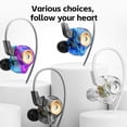 thumbnail image 2 of Typpkmm Qkz Ak6-Ultra Wired Earphones with Aux In-Ear Headset with Mic 3.5mm, 2 of 7