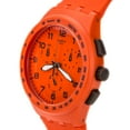 thumbnail image 3 of Swatch SUSO400 Unisex Wild Orange Chrono Plastic Silicone Rubber Strap Watch, 3 of 3