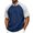 Dark Blue, variant on Gaukiv Tees for Men Raglan Short Sleeve Golf Wear Breathable Lightweight Training Shirts Basic Tops Light Blue 2XL