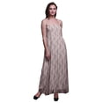 thumbnail image 1 of Bimba Robe à Bretelles Smockée en Georgette Imprimée d'Oiseau Pêcheur King pour Femmes - XX-Grand, 1 of 7