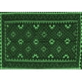 thumbnail image 1 of Ahgly Company Indoor Rectangle Oriental Emerald Green Traditional Area Rugs, 7' x 10', 1 of 4