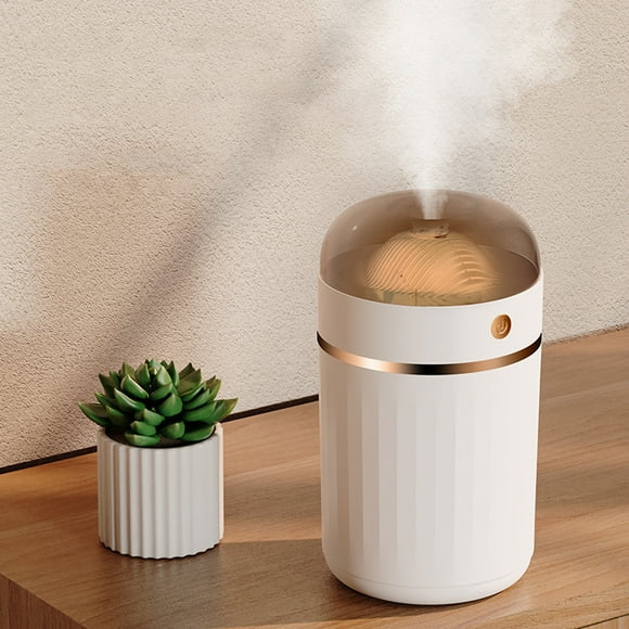 Wamans Humidifiers for Bedroom Kid Smart Thermostatic Humidifier {1.5L Water Tank}. Quiet Humidifier for Bedrooms and Large Rooms - Colorful Color-Changing Ambient, Whole House Humidifier Clearance
