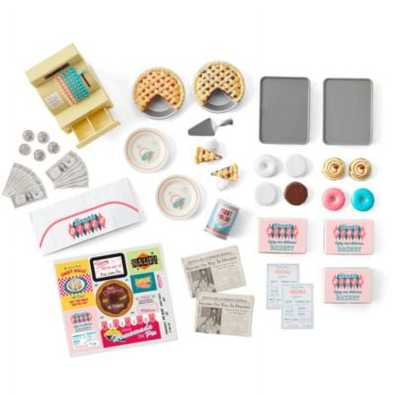 American Girl Mayellen's Seaside Diner Bakery Case for 18" Dolls (Doll Not Included)