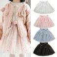 thumbnail image 6 of Little Girl Dresses Little Tulle Skirt Tutu Dancing Short Skirt Princess Sundress for Girls Size 3-4T,White, 6 of 6
