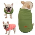 thumbnail image 4 of Homesteed Dog Winter Coat French Bulldog Jacket Pug Winter Clothes Shih Tzu Coat Quilted Vest Warm Fleece Lined Apparel, 4 of 9