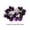 A002- Style B, variant on Halloween String Lights Halloween String Lights Indoor 6 Inch Purple Witch Figurine Halloween Fairy Lights Battery Operated for Halloween Party Decorations 1 Pack