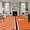 Orange, variant on Round Rugs 5Ft, Red Morocco Round Area Rug Washable Indoor Throw Carpet, Ocean Nautical Anchor Stripe Geometric Soft Non Slip Circle Rug for Cabinet Bathroom Home Decor Aesthetic