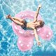 thumbnail image 4 of Inflatable Circle Pink Sequins Swimming Ring Lifebuoys for Kids Girls Baby Shining Cute Floating Bed Pool Summer Toys60cm/23.7in, 4 of 5