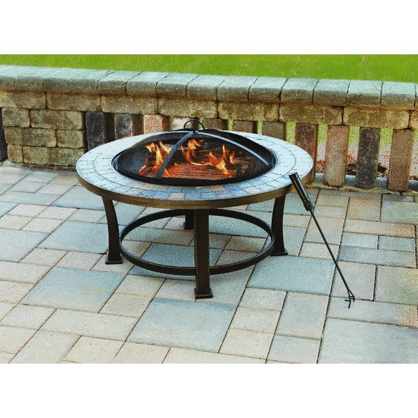34" Slate Fire Pit