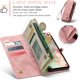 thumbnail image 4 of Funda para Samsung A55, tarjetero a prueba de golpes, magnética, 2 en 1, con cremallera desmontable, funda tipo cartera para Samsung Galaxy A55 5G, de cuero TPU antiarañazos, 4 of 8