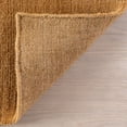 thumbnail image 3 of nuLOOM Speckled Wool-Blend Area Rug, 4', Round, Wheat, 3 of 9