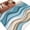 Turquoise Brown White, variant on 8'x10' Area Rugs, Aqua Beige Ombre Indoor Outdoor Area Rug for Living Room Bedroom, Moire Modern Abstract Art Geometric Washable Bathroom Rugs Kitchen Floor Carpet Mats Home Decor Aesthetic
