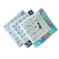 thumbnail image 1 of Pañuelos de Algodón Multicolor para Mujer, 3 Uds., Bolsillos Cuadrados, Pañuelos para Mujer, Estampado Floral, Regalo Decorativo para Mesa de Comedor Yuyangstore Pañuelos de mujer, 1 of 8